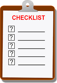 Investigation Training Checklist